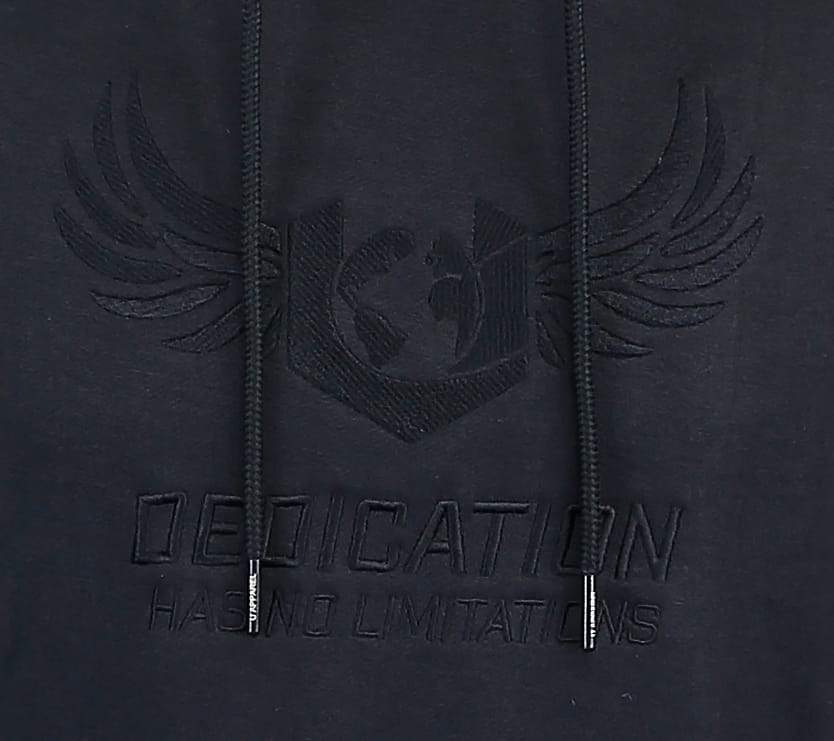 Hoodie Black on Black