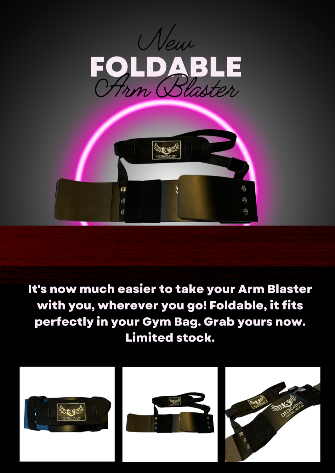 ARM BLASTER FOLDABLE + Ebook